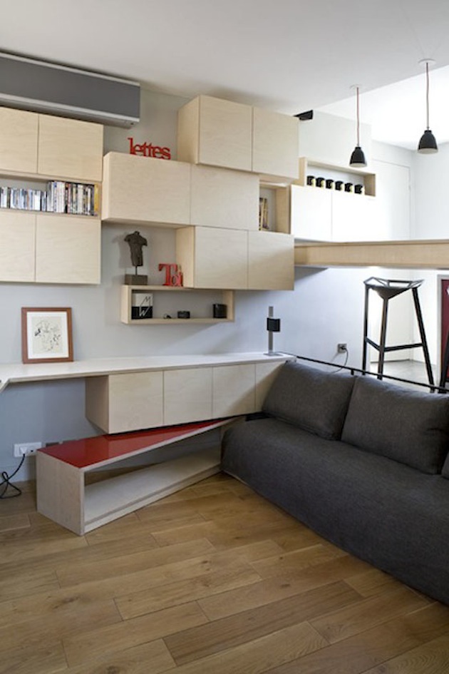 You are currently viewing 130 Square Foot Micro Apartment in Paris